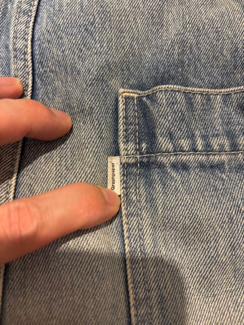 Graphpaper デニム カーゴパンツ サイズ1