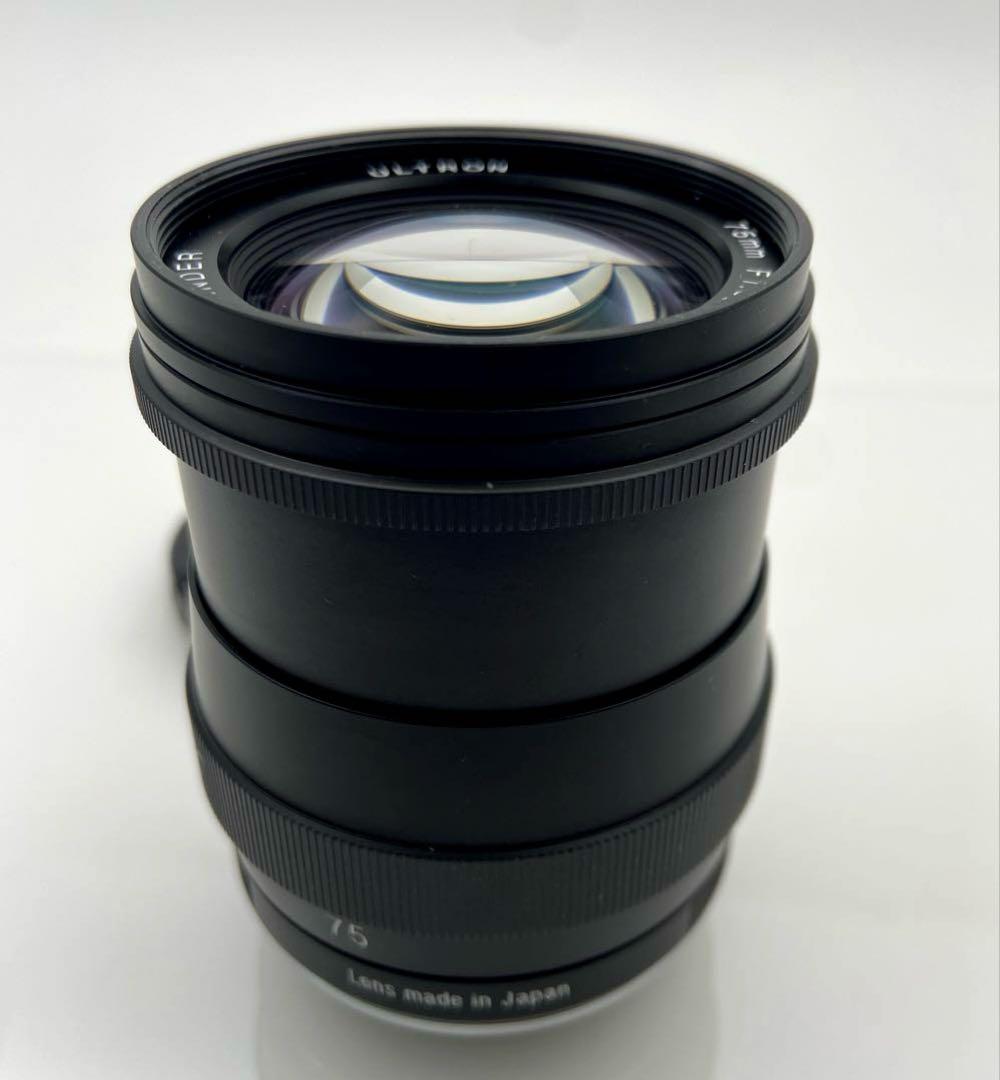 レンズ(単焦点) Voigtlander ULTRON 75mm F1.9 MC VM