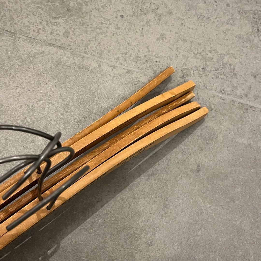 アンティーク ビンテージ クリーニング ハンガー 5本セット 木製 アメリカ