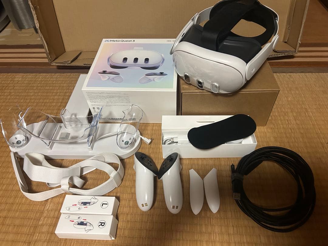 ぺぺメタクエスト3 512GB 充電スタンド付き