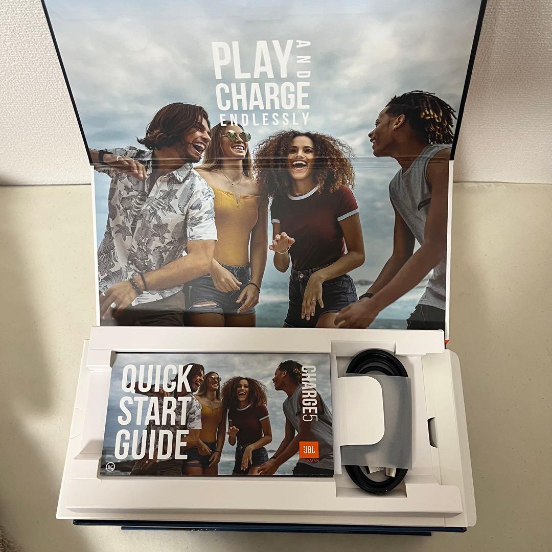 JBL Charge 5 ワイヤレススピーカー　ネイビー