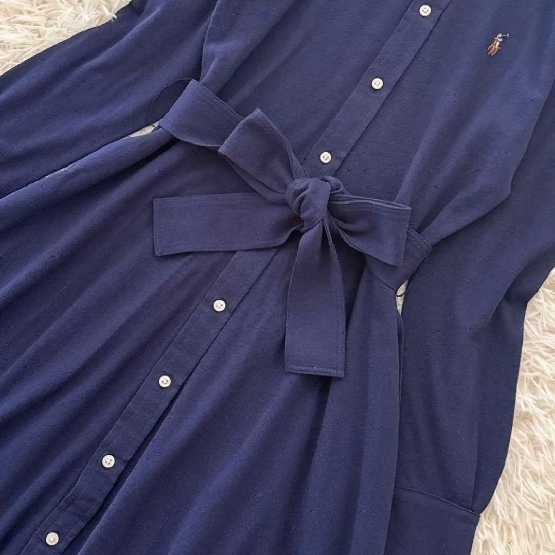 RALPH LAURENラルフローレン ポロワンピース オックスフォード