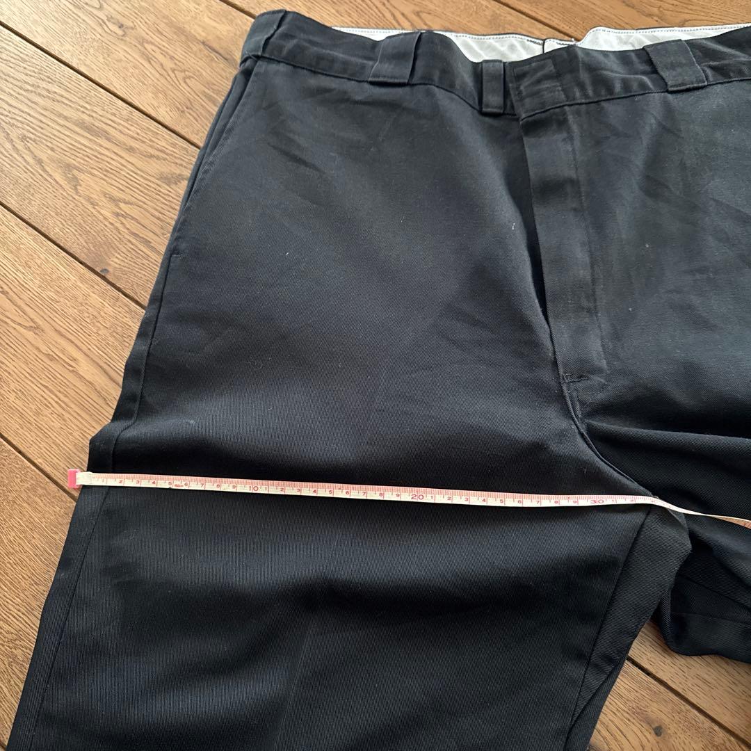 9*0様 激レア 80s チビタグ dickies 874 黒 ブラック W38