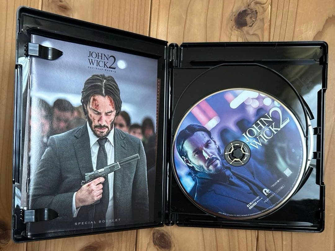 ジョン・ウィック シリーズ 3作品 Blu-ray 全3巻 セット　初回限定