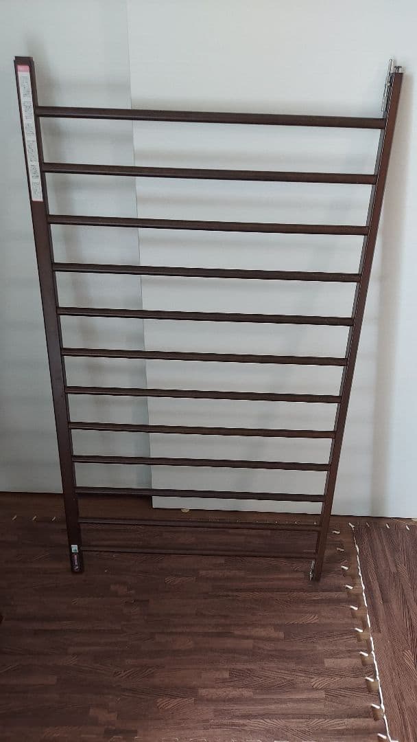 【miさん専用】木製ベビーベッド ダークブラウン