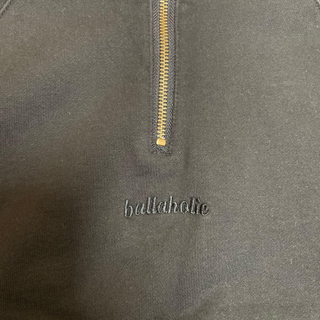 ballaholic ハーフジップ ブラック ウェア