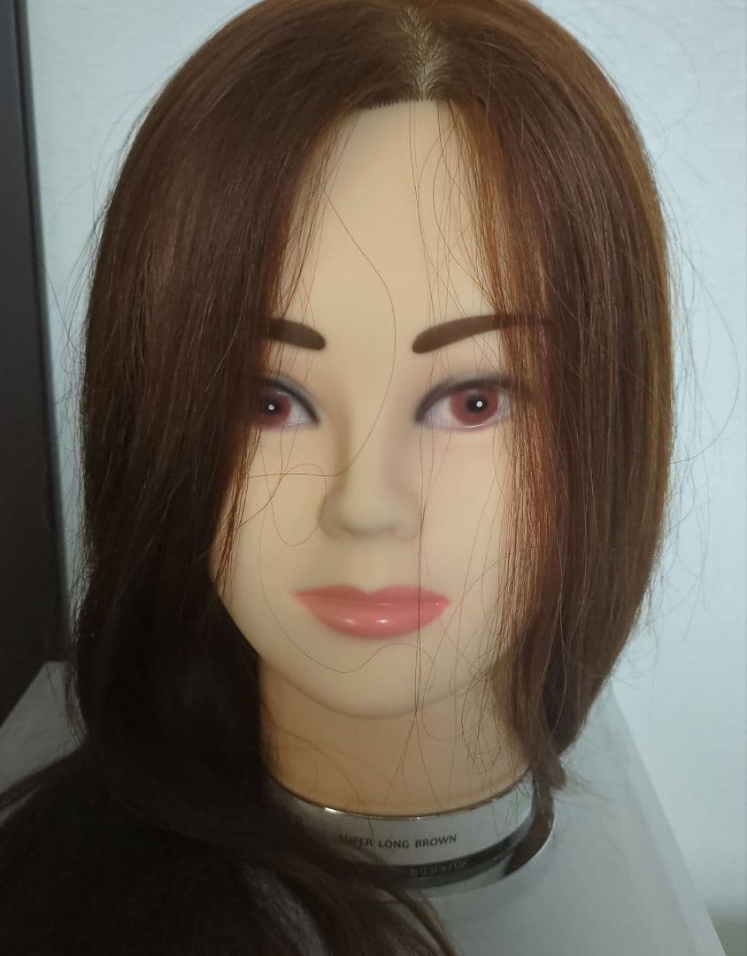 アップウィッグ　人毛　美容師