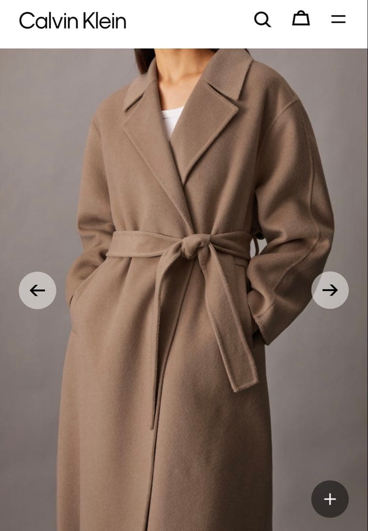 【新品未使用】  カルバンクライン コート