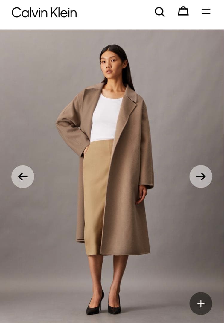 【新品未使用】  カルバンクライン コート