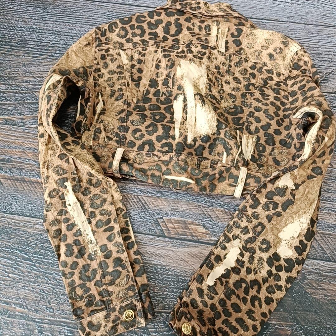 Dior ディオール ガリアーノレオパード 豹柄クロップドジャケット y2kレア