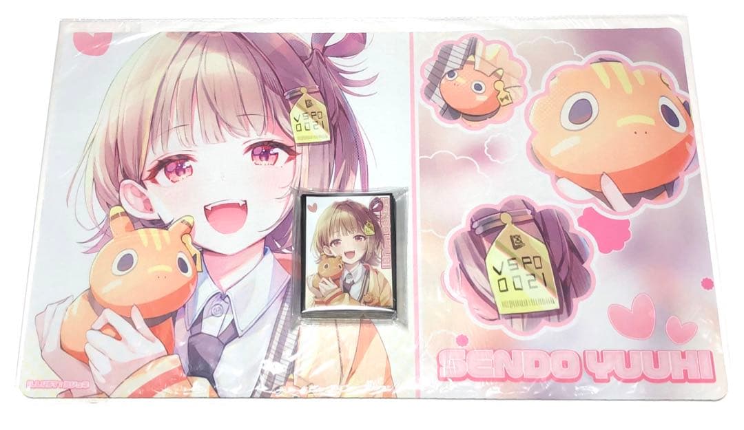 ぶいすぽっ！ 千燈ゆうひ スリーブ プレイマット セット ゆうひ f_g