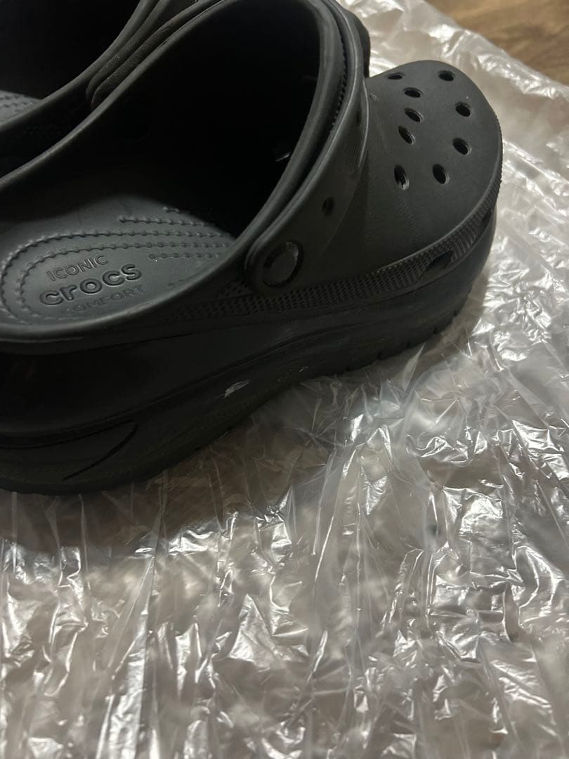 クロックス　メガクラッシュ　黒