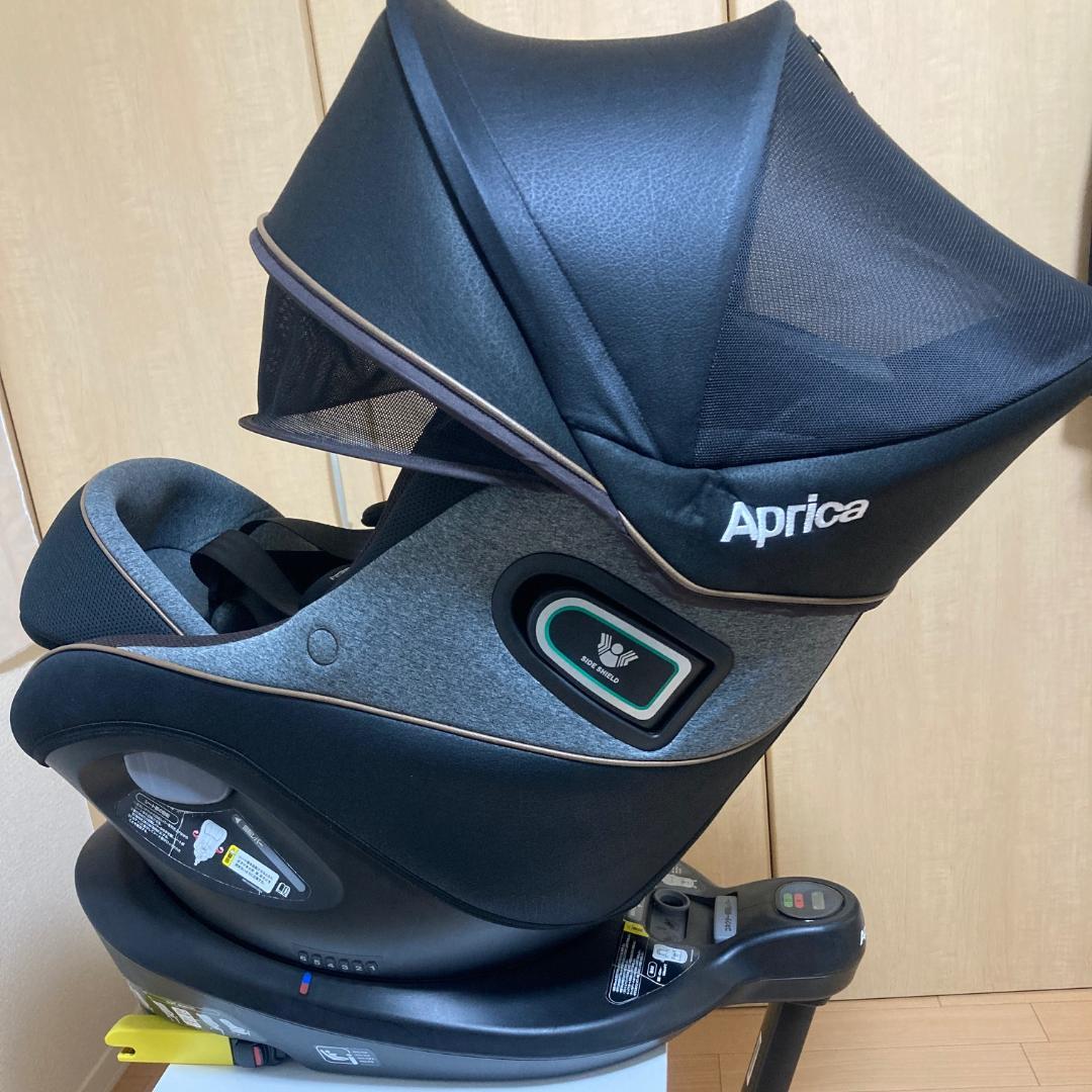 Aprica クルリラ プロテクト ISOFIX 回転式 チャイルドシート