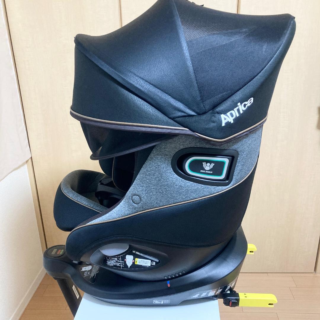 Aprica クルリラ プロテクト ISOFIX 回転式 チャイルドシート