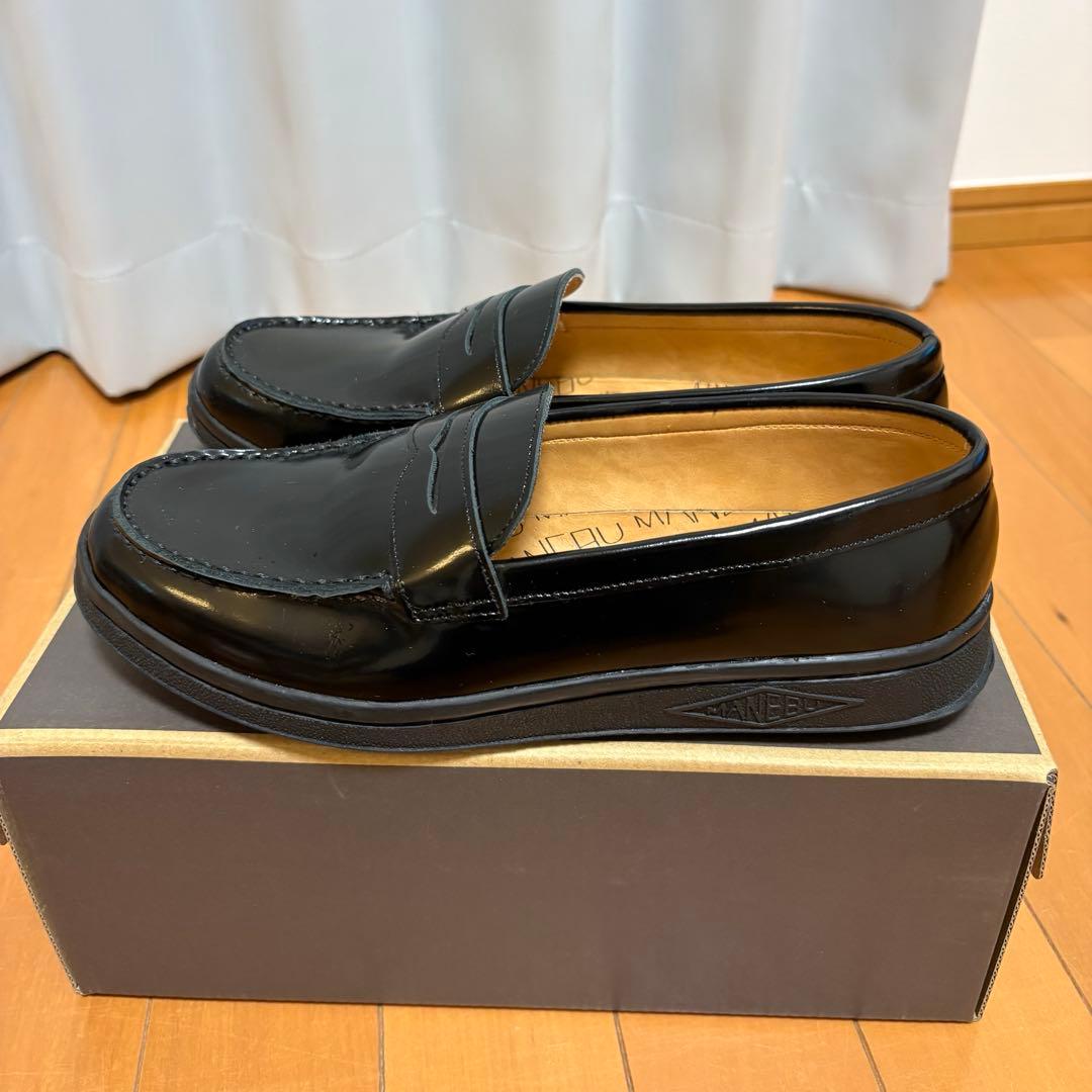 【美品】MANEBU マネブ ローファー 本革 38