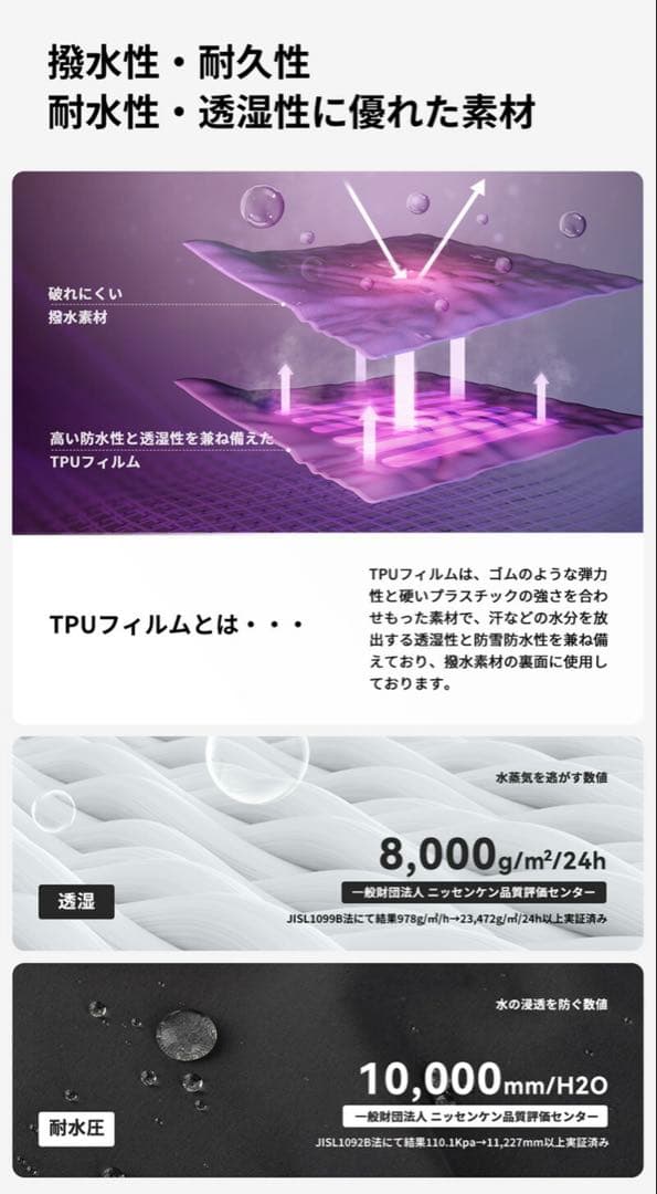 ACTLEIS スノーウェア ジャケット&パンツ セット