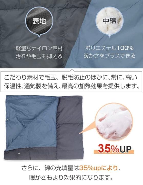 電気毛布　敷き毛布　冷房対策　かけ毛布　グレー