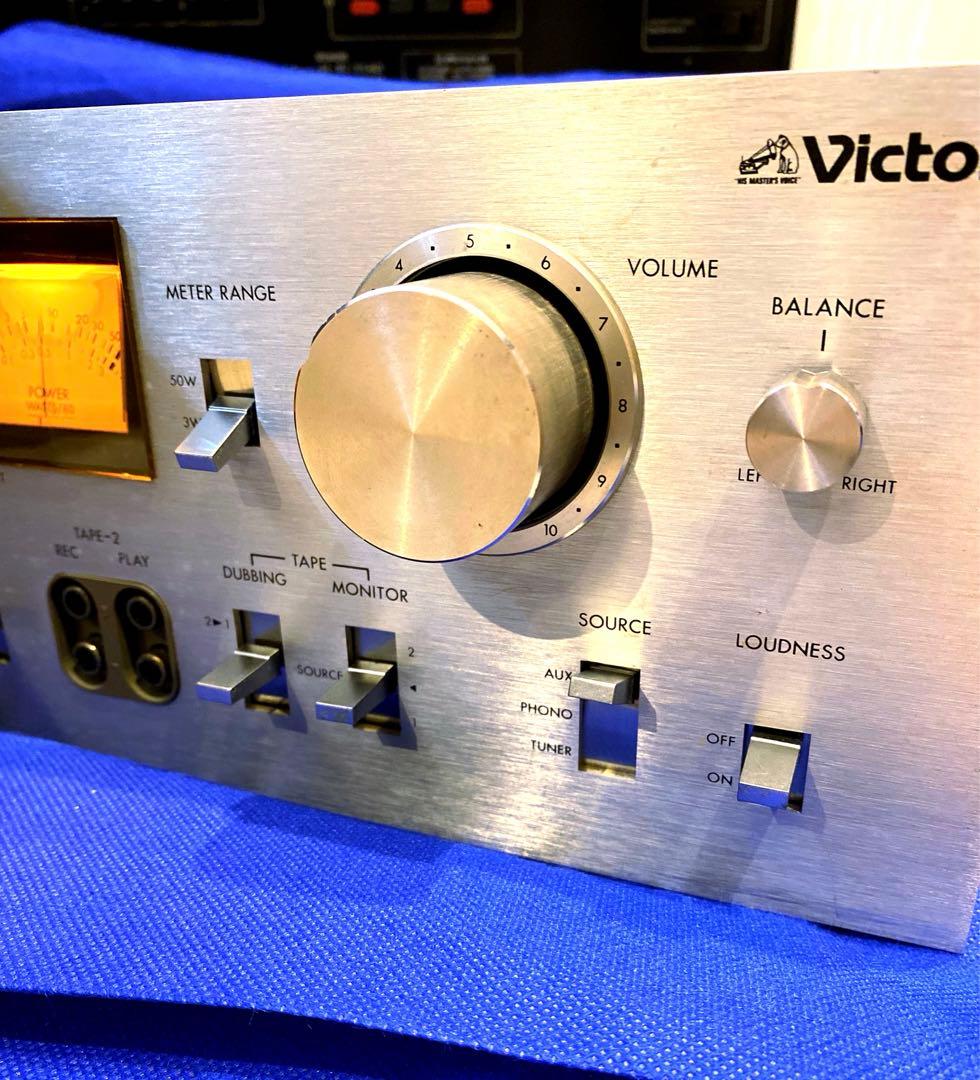 Victor プリメインアンプJA-S35 ビクター パワーメーターLED