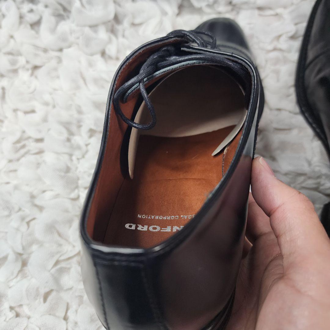 ぬくケンフォード KB48 ストレートチップ レザー ビジネス シューズ