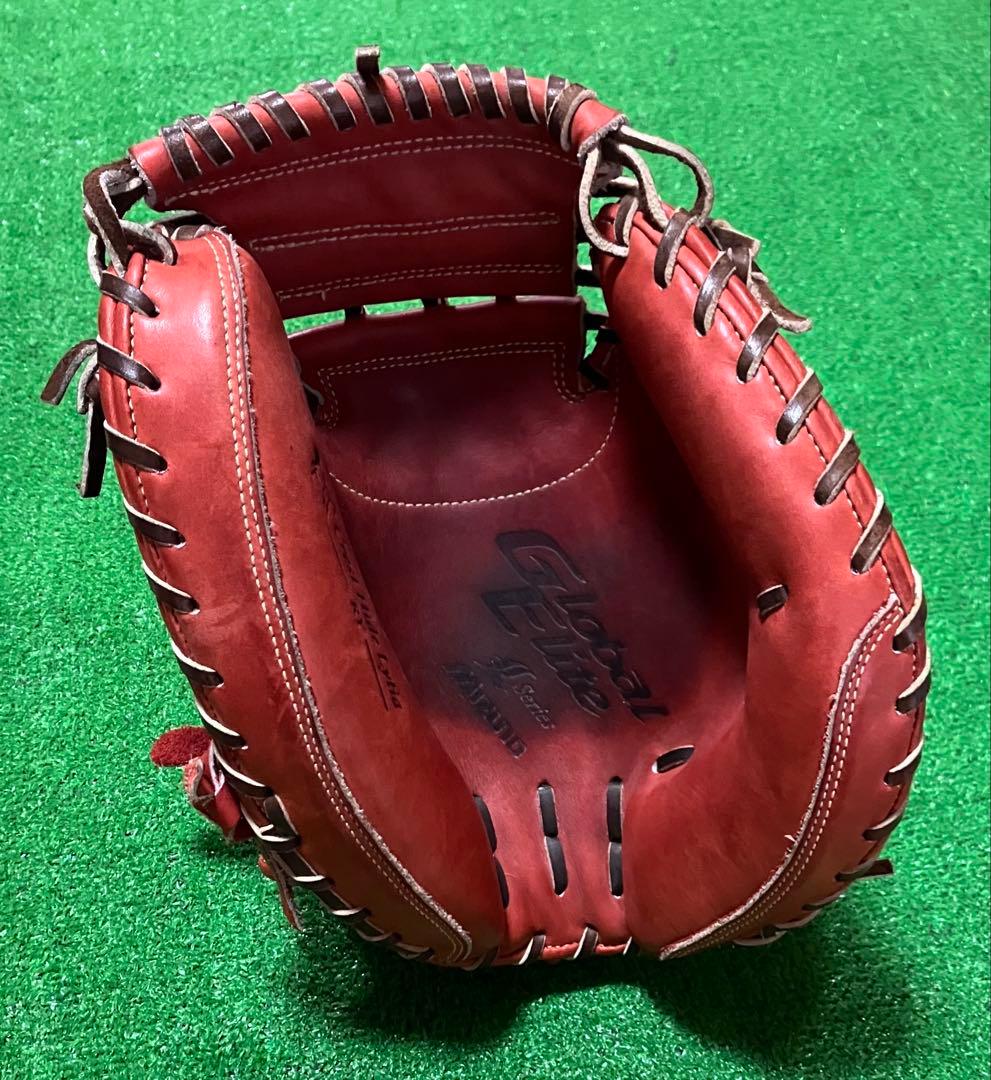 一般 軟式野球 キャッチャーミット ミズノ グローバルエリート 大人サイズ