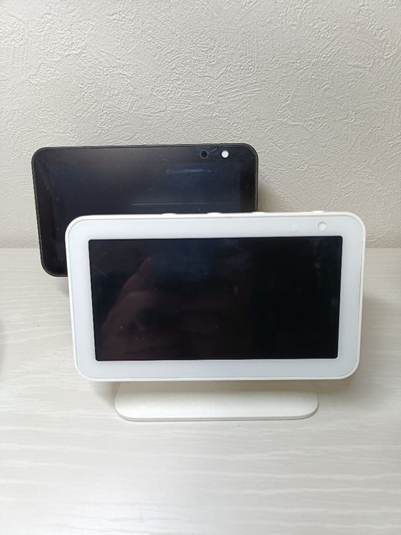 Amazon Echo Show5 ホワイト＆ブラック2台セット純正スタンド付き