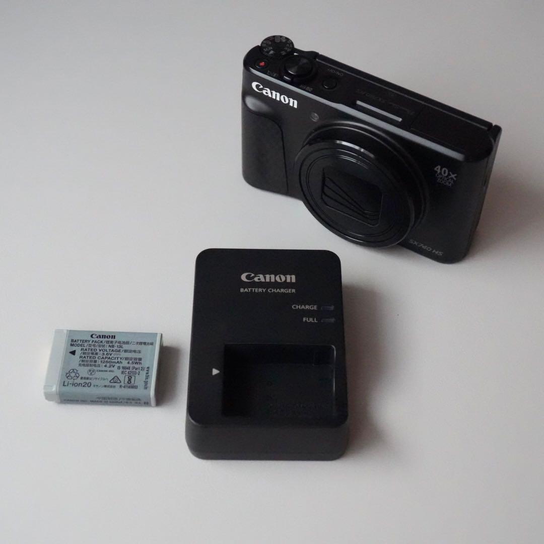 Canon SX740 HS ブラック