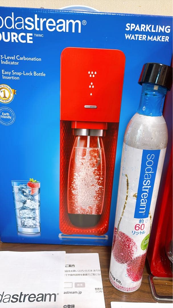 KG★新品　未使用ソーダストリームsodastream SOURCE