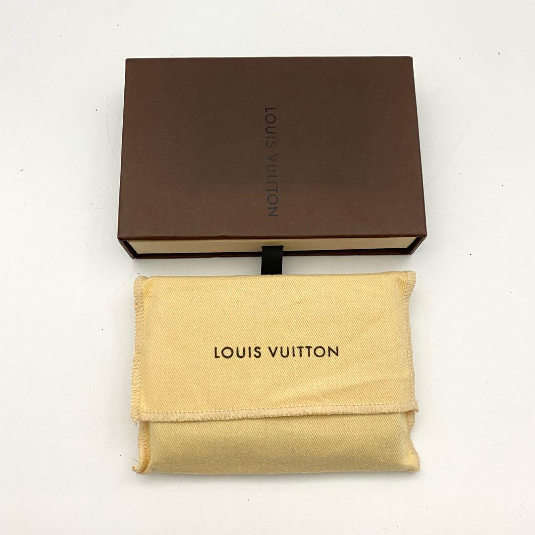 未使用品　ルイヴィトン　タイガ アンヴェロップ カルトドゥヴィジット 名刺入れ