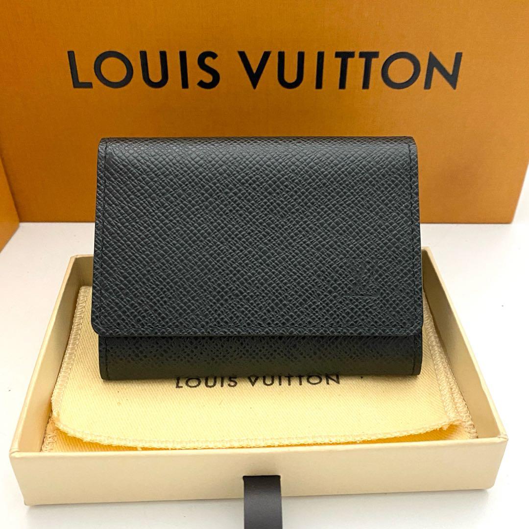 未使用品　ルイヴィトン　タイガ アンヴェロップ カルトドゥヴィジット 名刺入れ