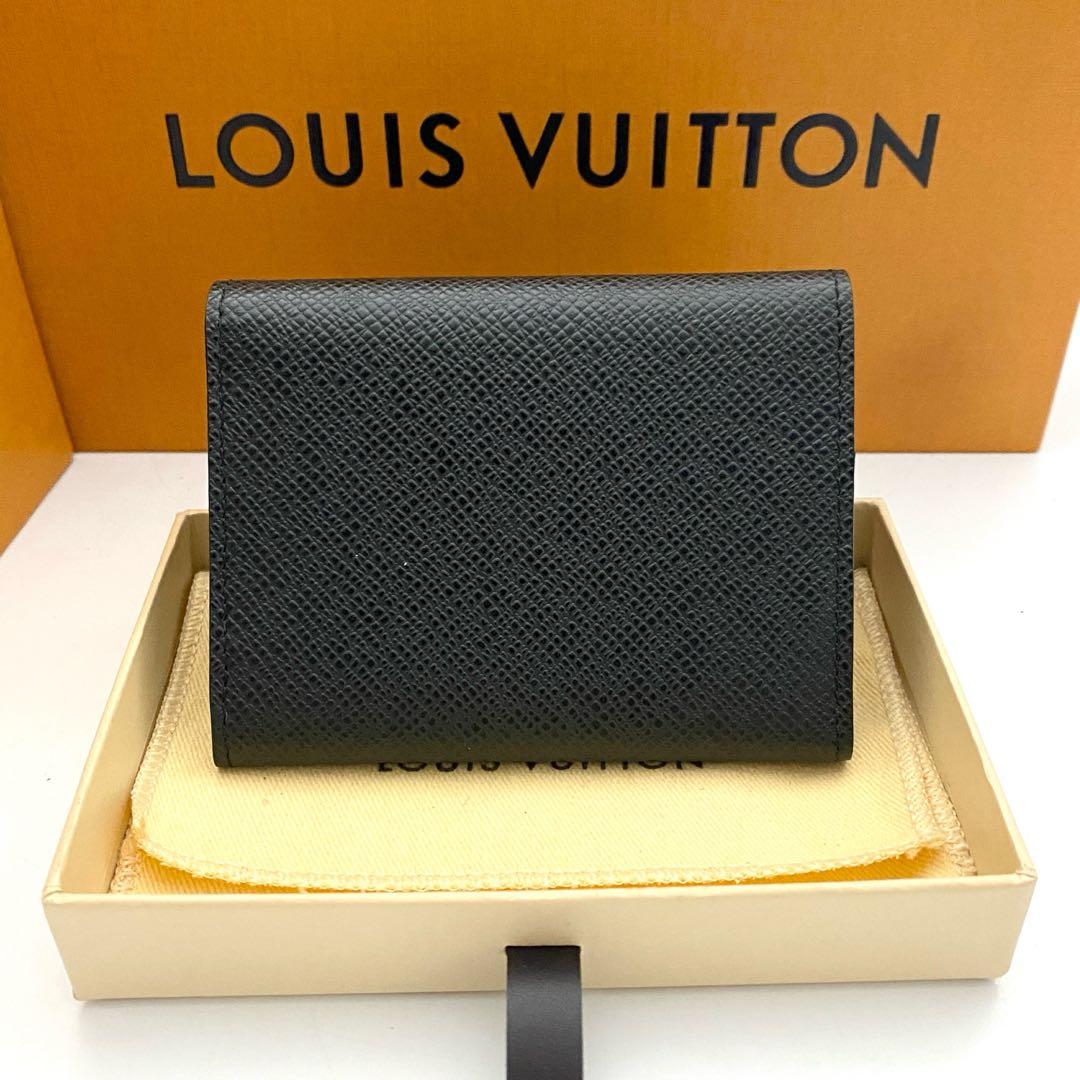 未使用品　ルイヴィトン　タイガ アンヴェロップ カルトドゥヴィジット 名刺入れ