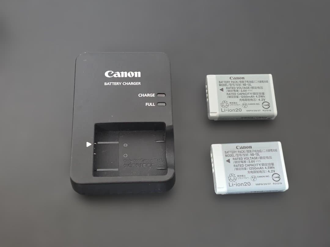 Canon PowerShot G7 X Mark II 【予備バッテリー付】