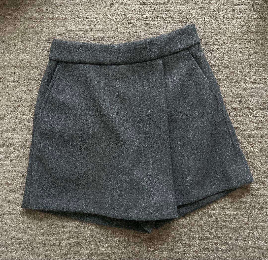 ellie ELLIE エリー スコート キュロットGRAY Sサイズ