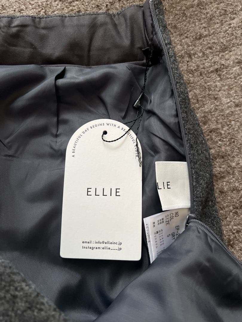 ellie ELLIE エリー スコート キュロットGRAY Sサイズ