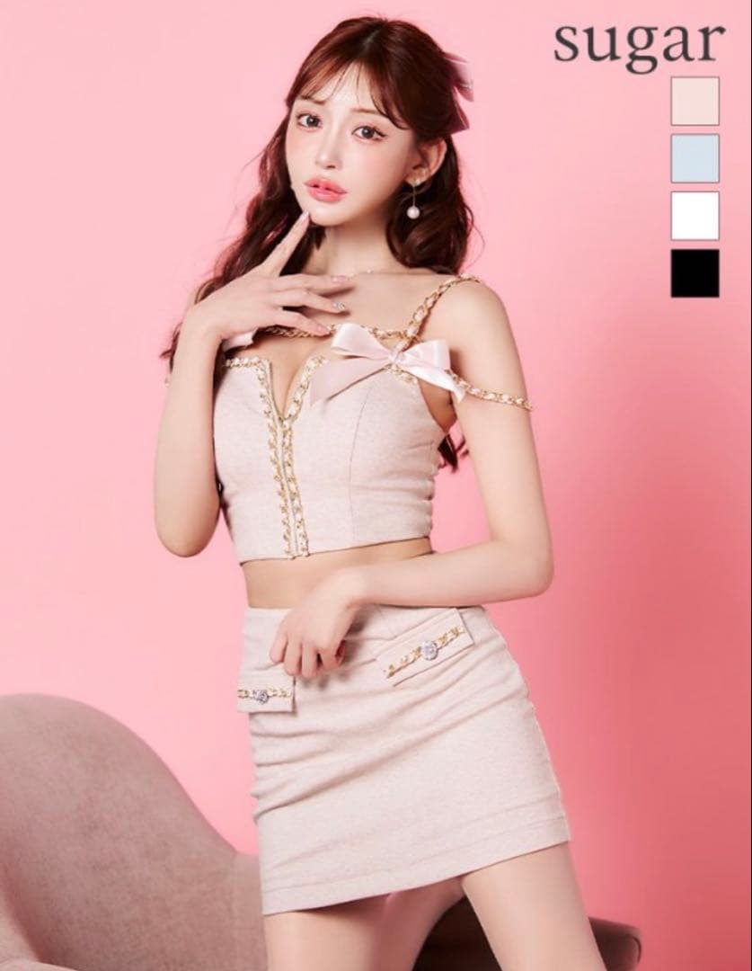 andy × sugar コラボキャバドレス