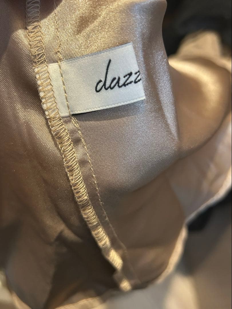 dazzlin/MIXレースドレス/ロングワンピース　ブラック　ドレスワンピース