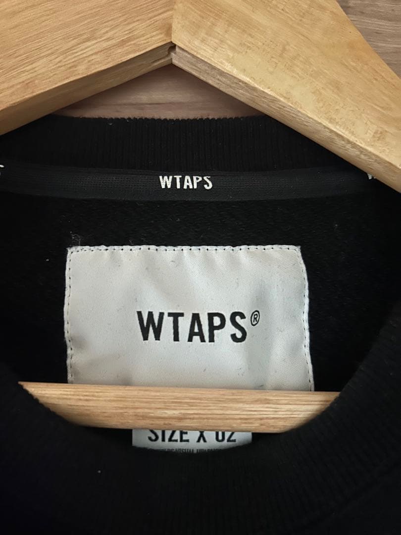 ※つば男　25SS WTAPS スウェットブラック02