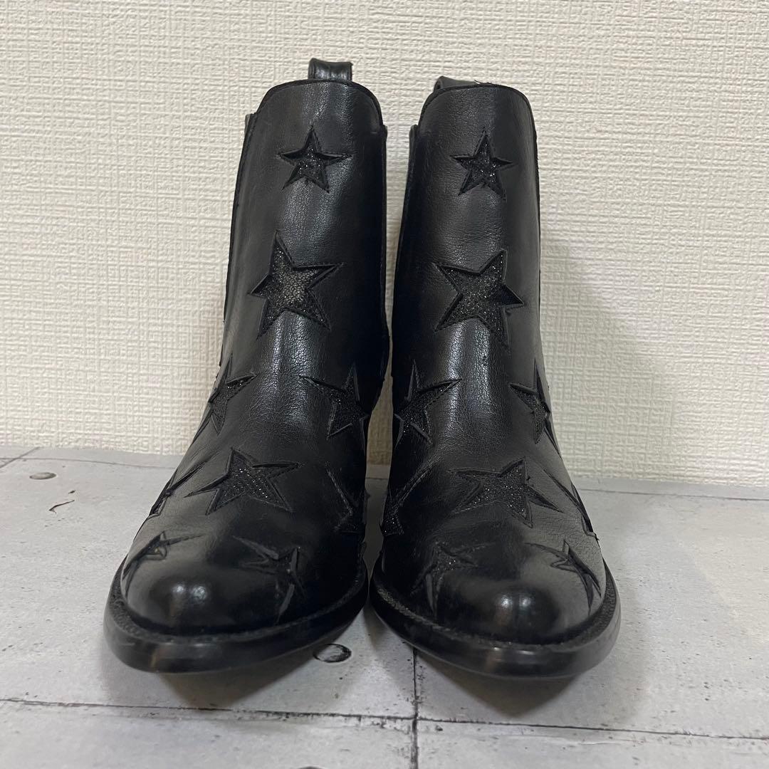 OLD GRINGO オールドグリンゴ ウエスタンブーツ　星　レザー　黒