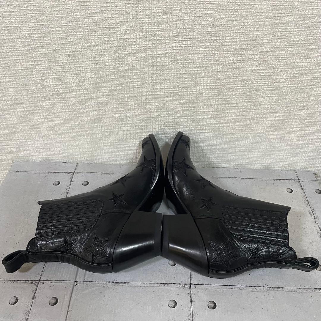 OLD GRINGO オールドグリンゴ ウエスタンブーツ　星　レザー　黒