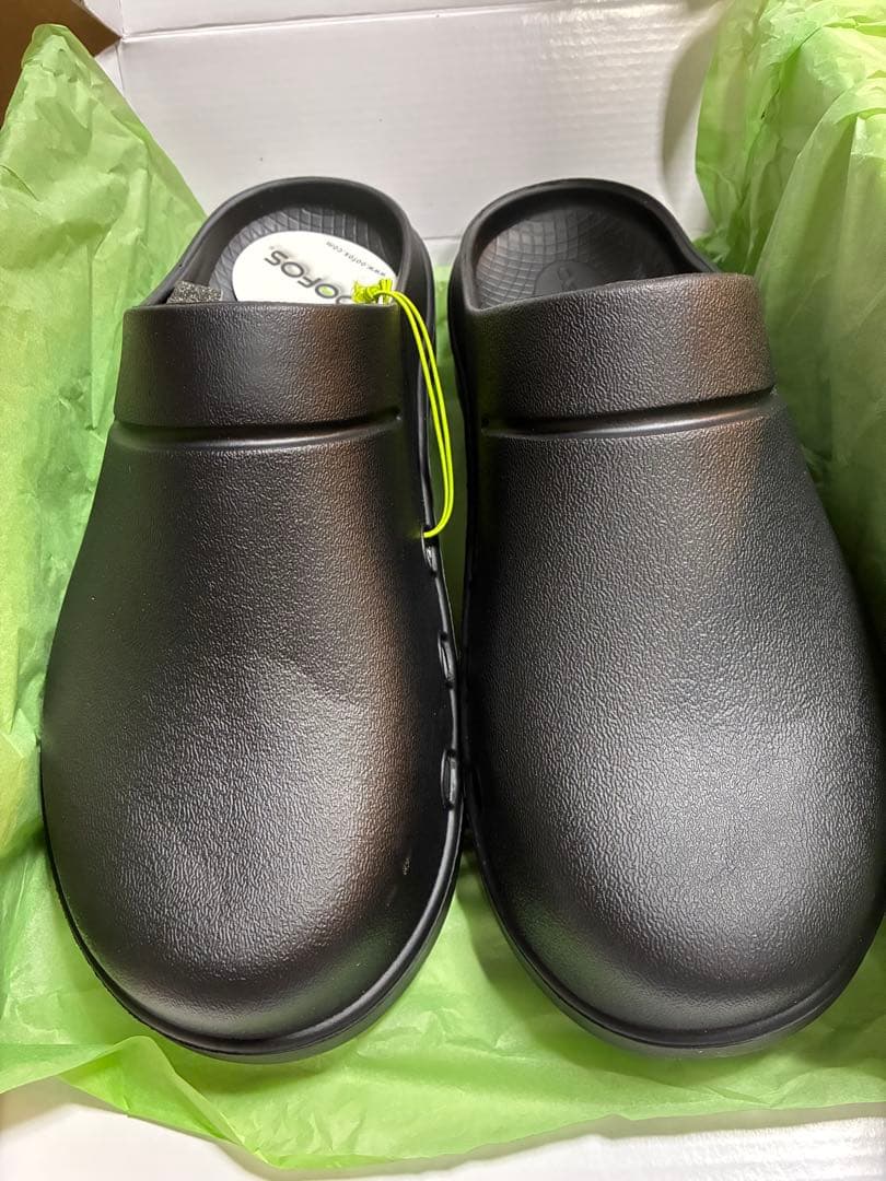 【期間限定値下げ】Oofos Oocloog ブラック サンダル M10/W12