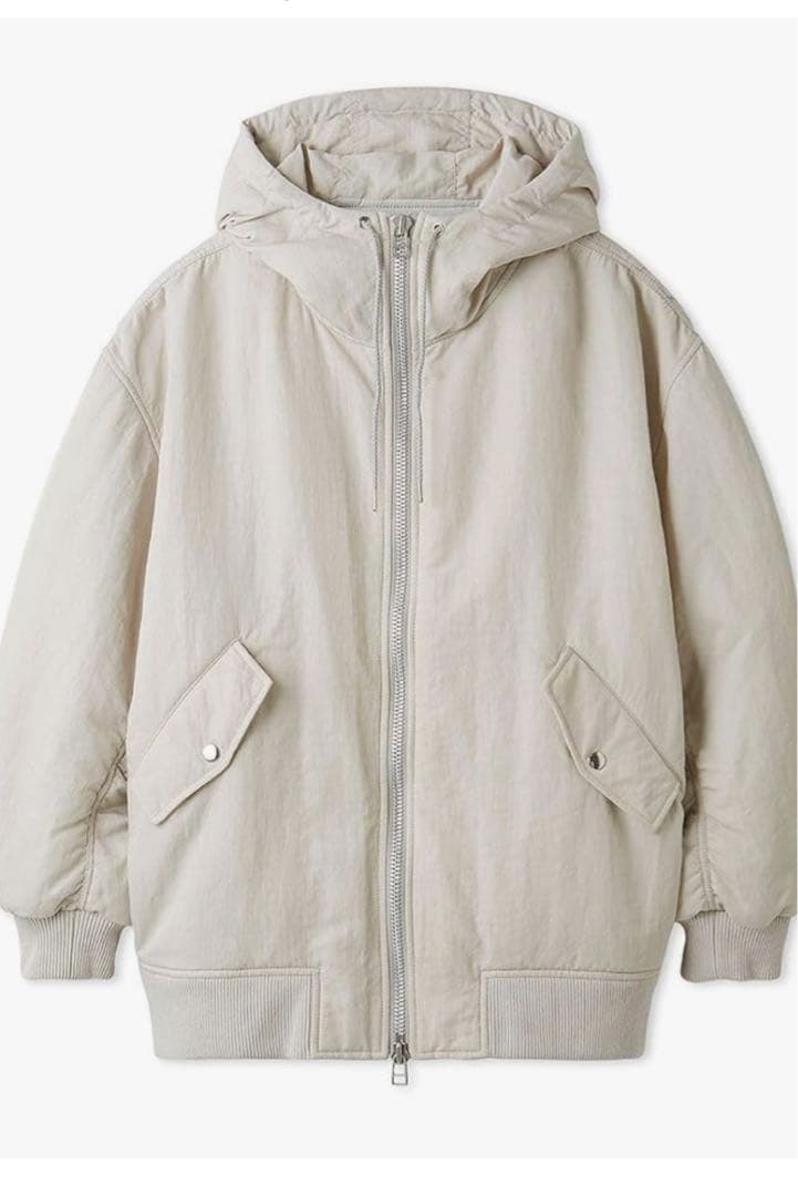 フレイアイディー レースアップフーディーブルゾン