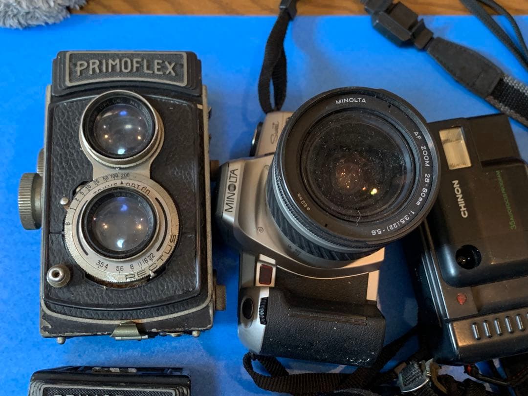 0707カメラ　まとめ１　 一眼レフ　二眼　 キヤノン ミノルタ ペンタックス