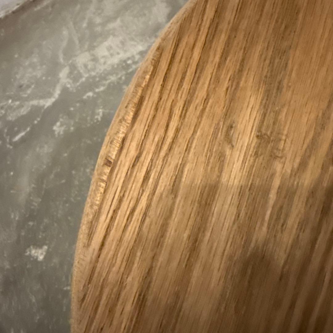 nozドロップリーフテーブル　　サイドテーブル　剥離