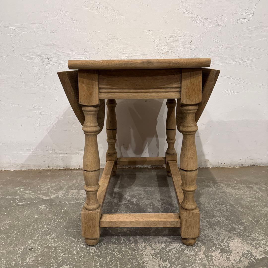 nozドロップリーフテーブル　　サイドテーブル　剥離