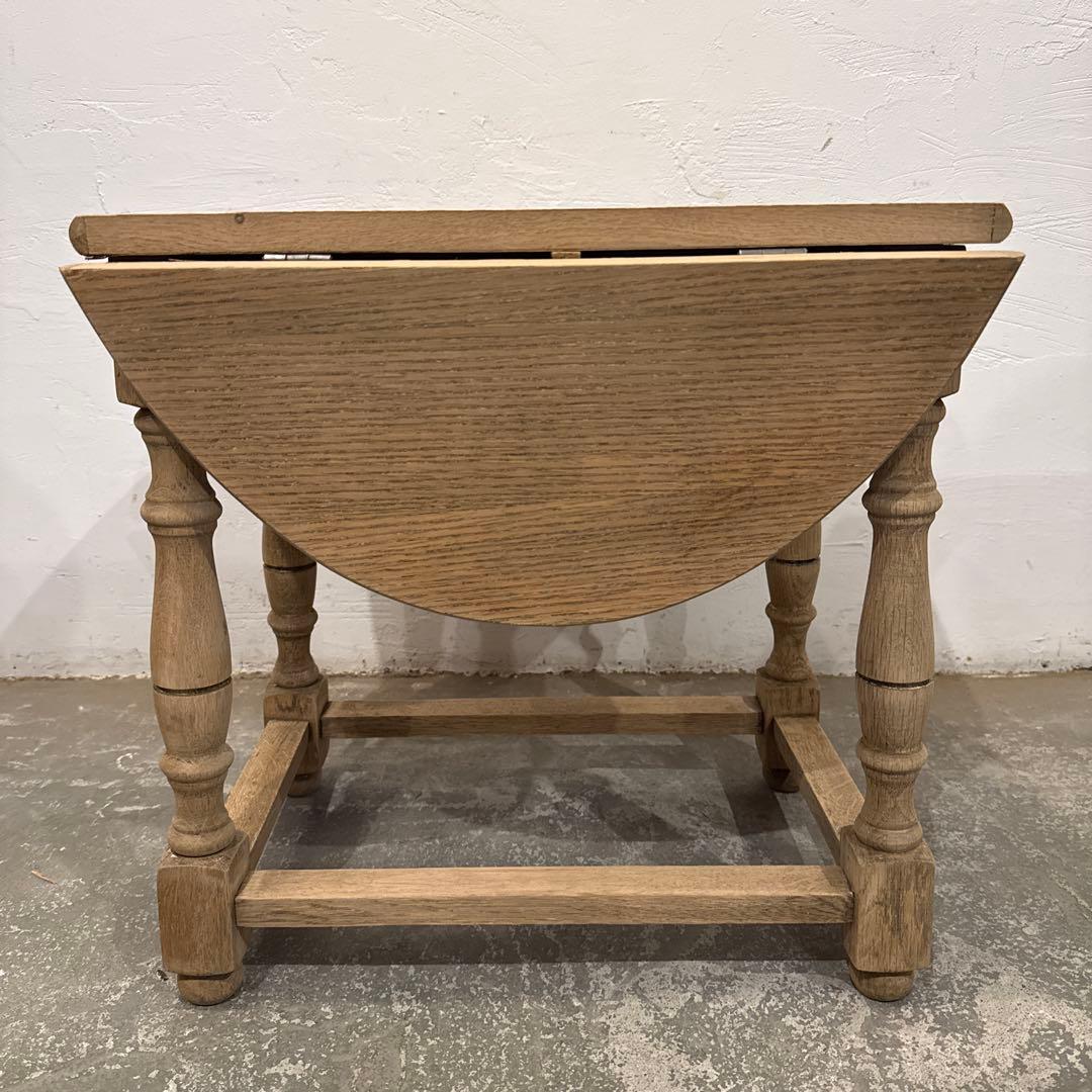 nozドロップリーフテーブル　　サイドテーブル　剥離