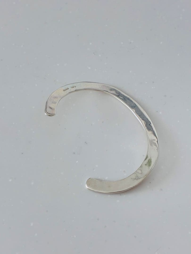 e.m. 平打ち バングル カフ ブレスレット