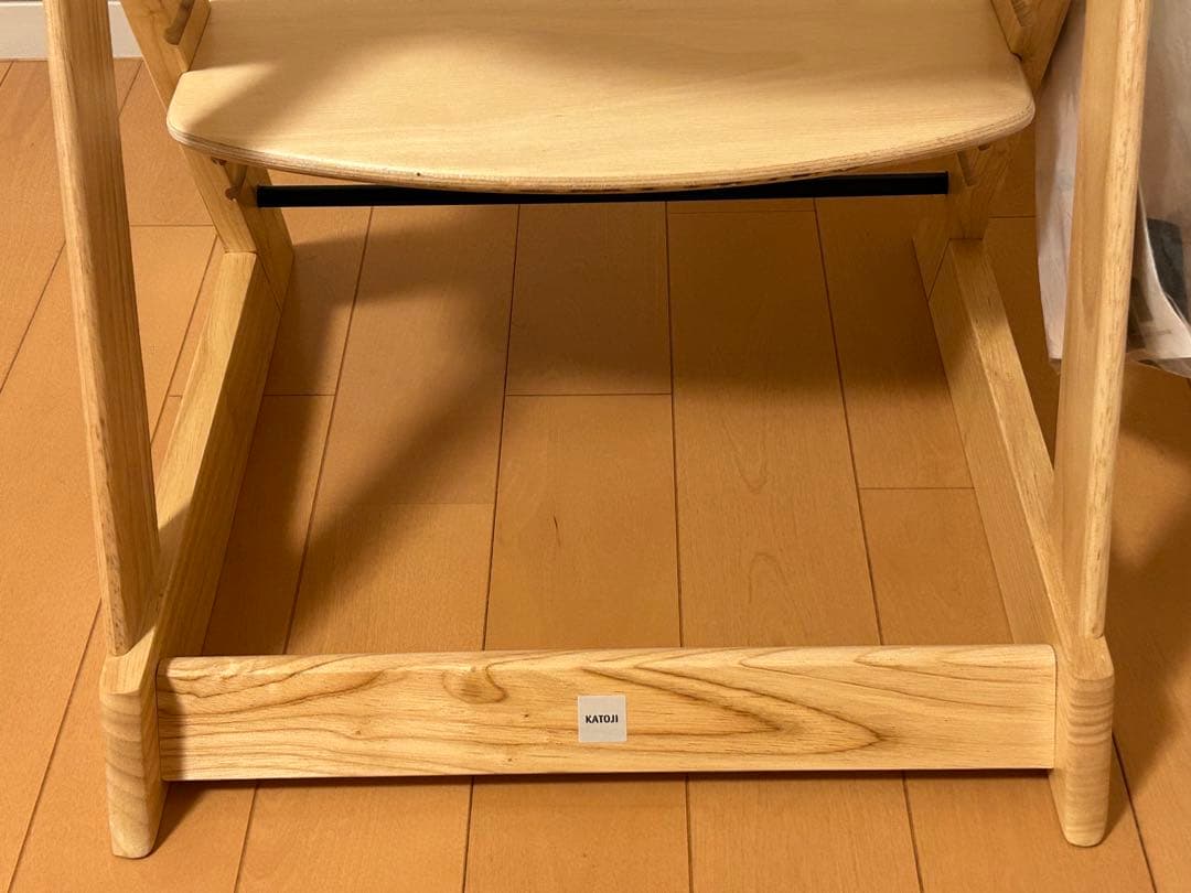 ベビーチェア　カトージ　プレミアムベビーチェアS 一式　取扱説明書付