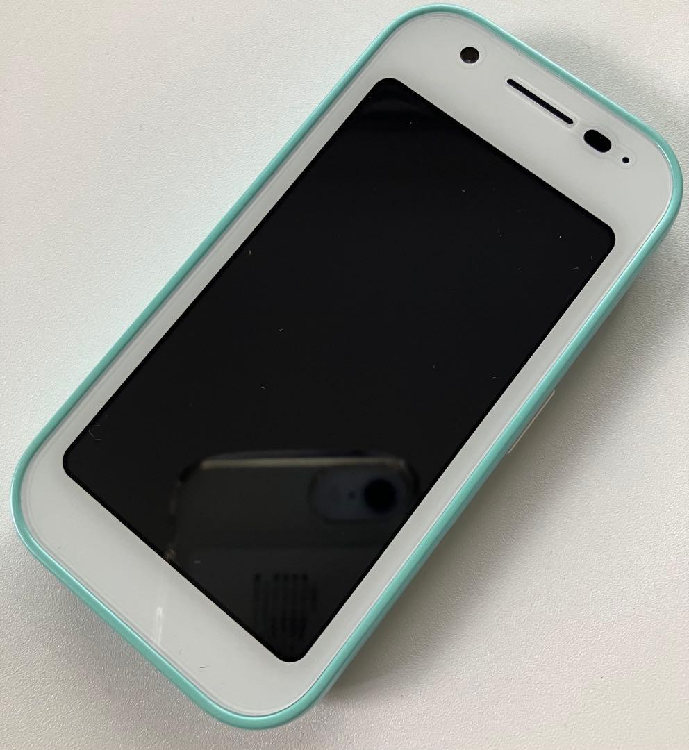 美品　マモリーノ6 ミント　au 利用制限◯