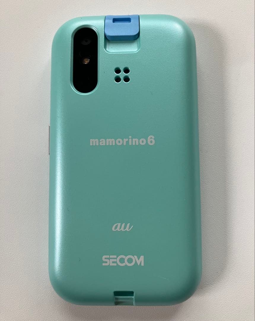 美品　マモリーノ6 ミント　au 利用制限◯