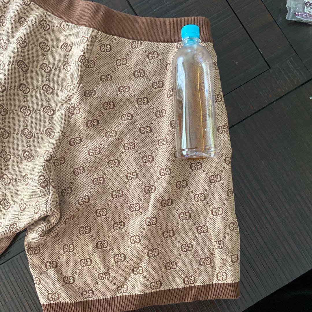 GUCCI GGロゴ ショートパンツ L ベージュ・ブラウン