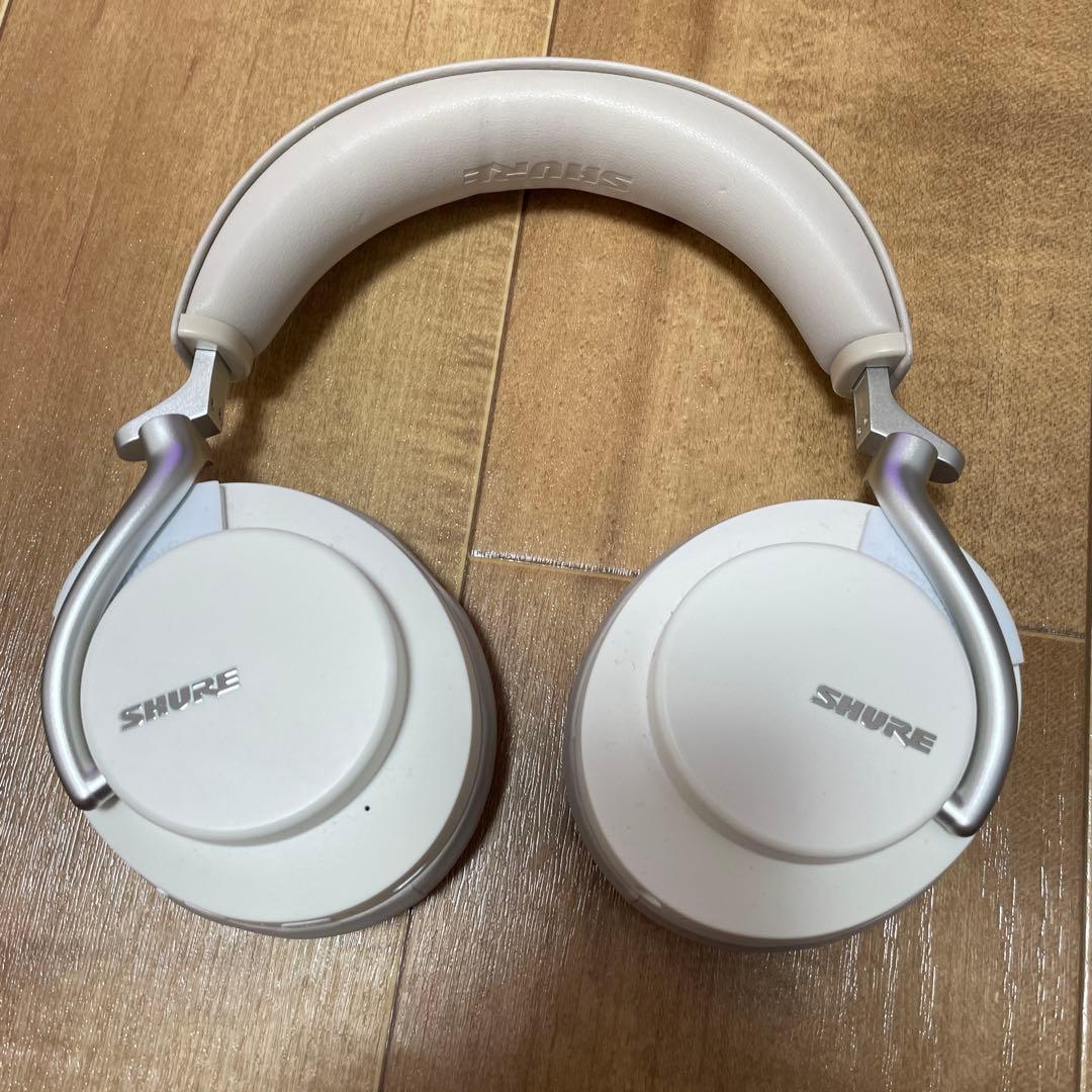 SHUREシュア、SBH2350-WH-A、aonic50、ワイヤレスヘッドホン
